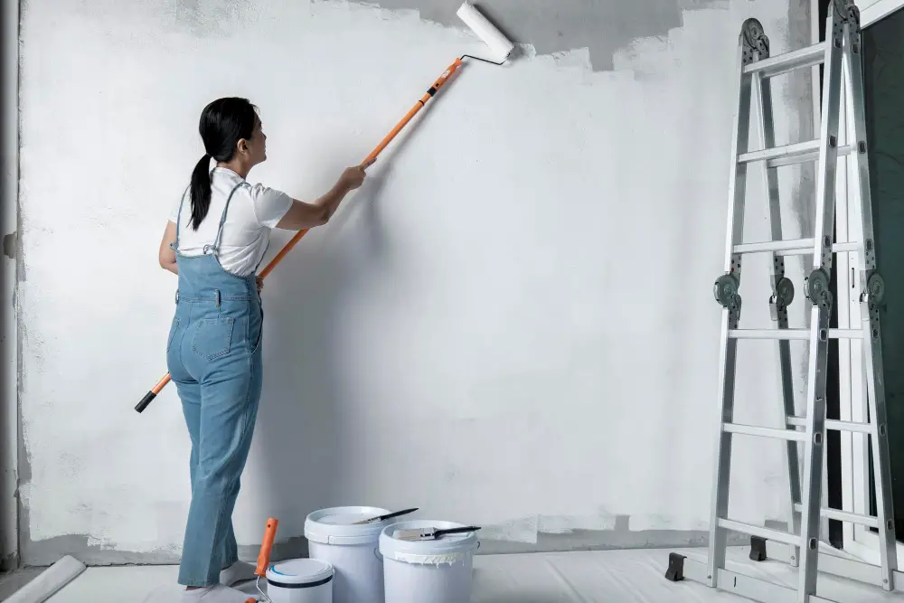 Painting Wall White