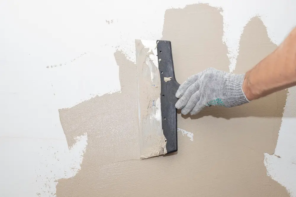 Plastering wall opening