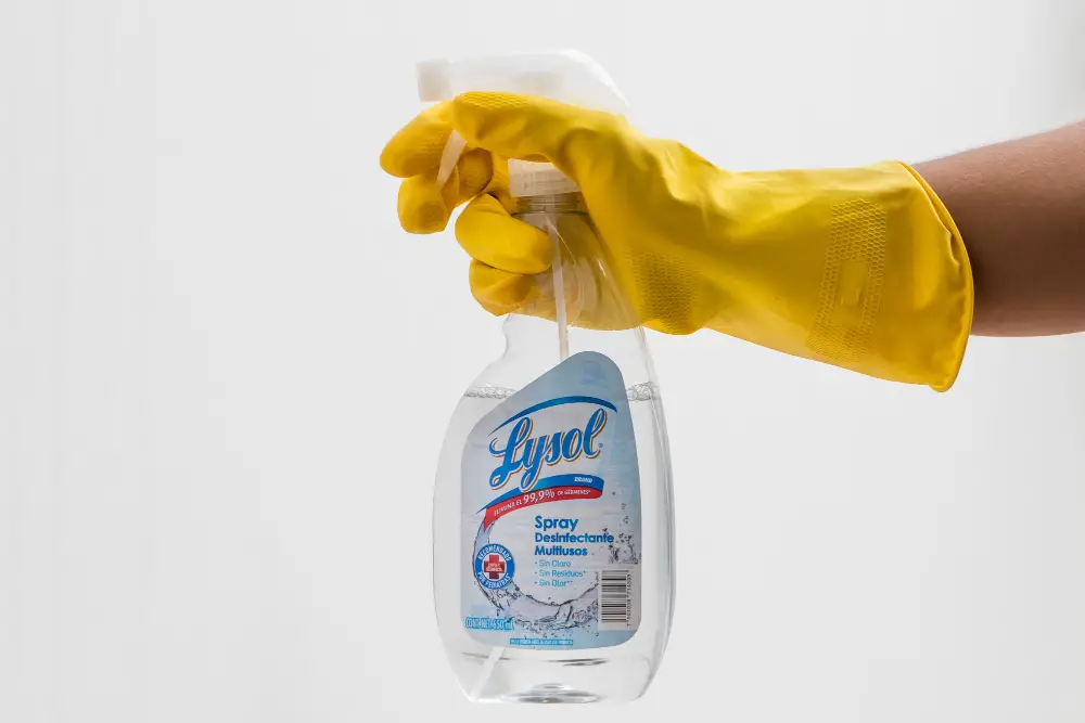 Proper Lysol Spray Application Couch