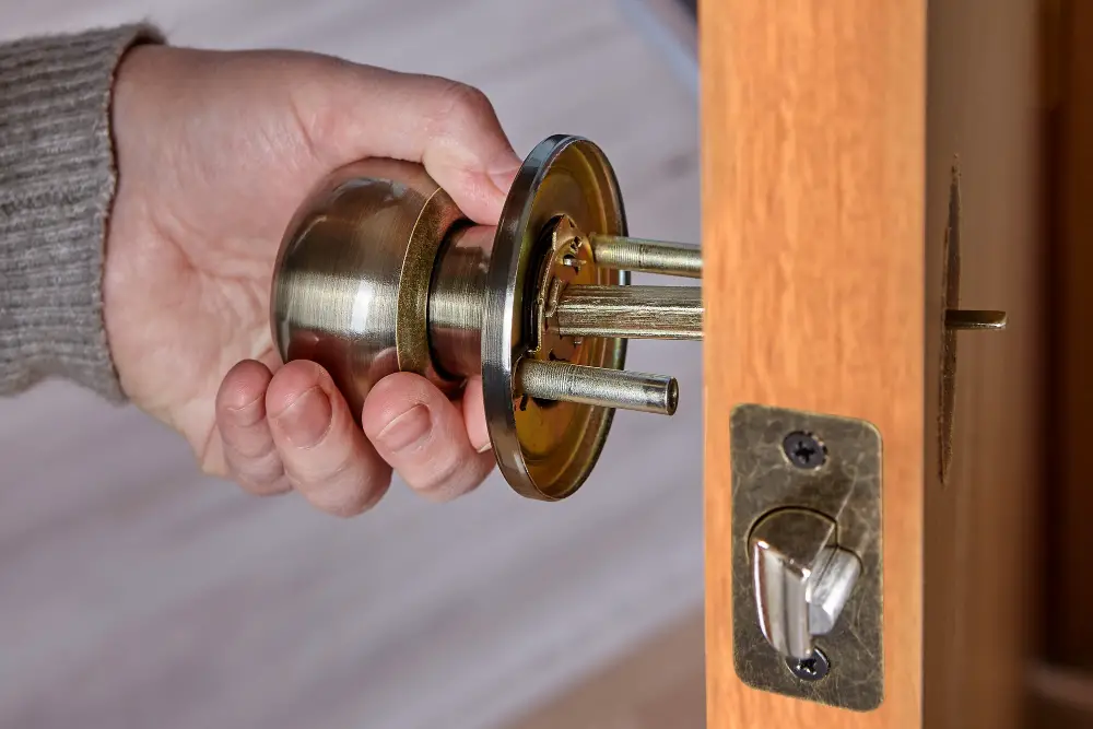 Reassemble the Door Knob With Care