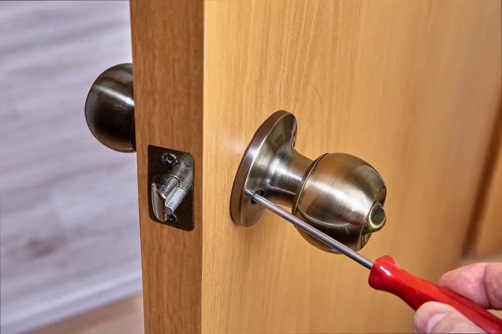 Tighten Door Knob Screws