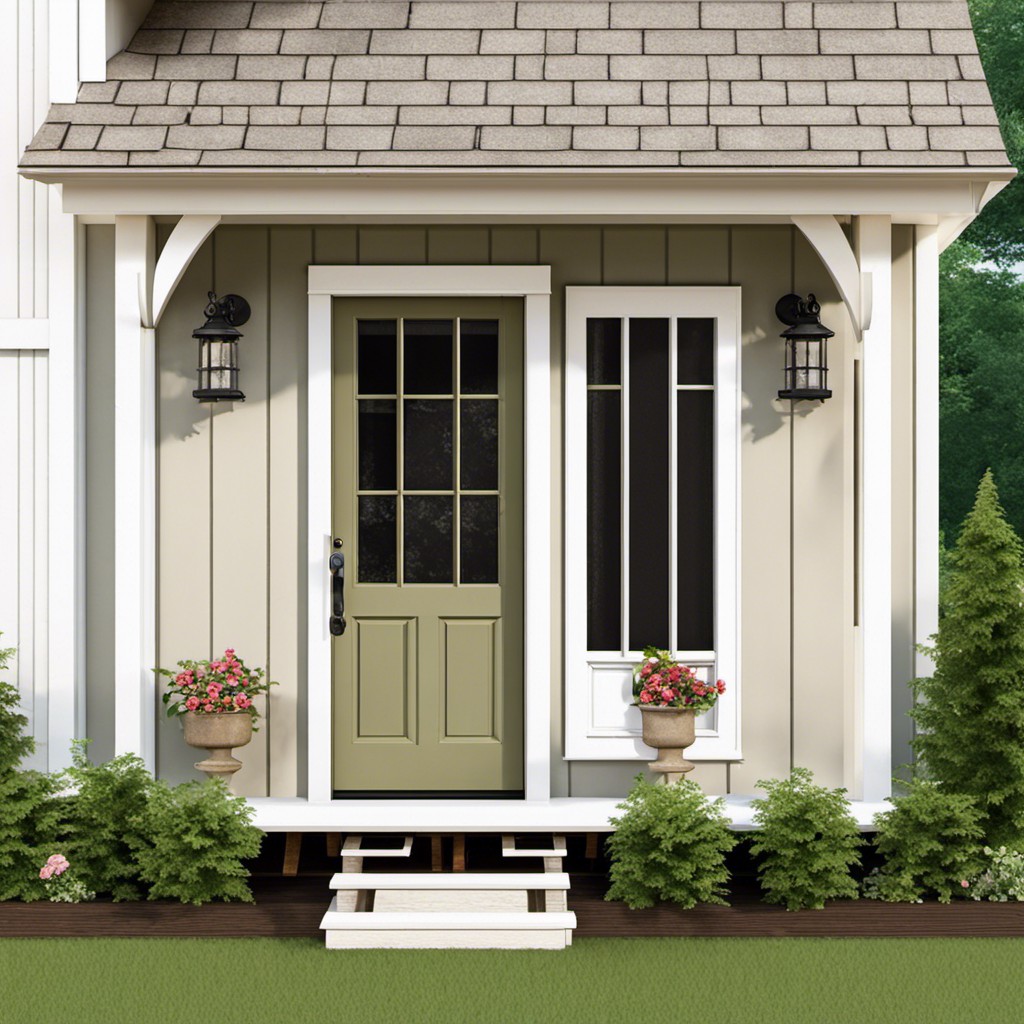 add cottage style shutters