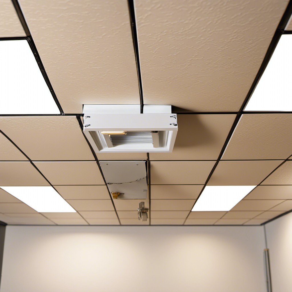 ceiling tile access panel