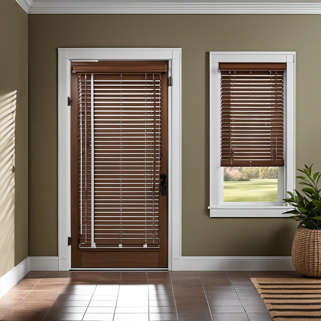 faux wood blinds