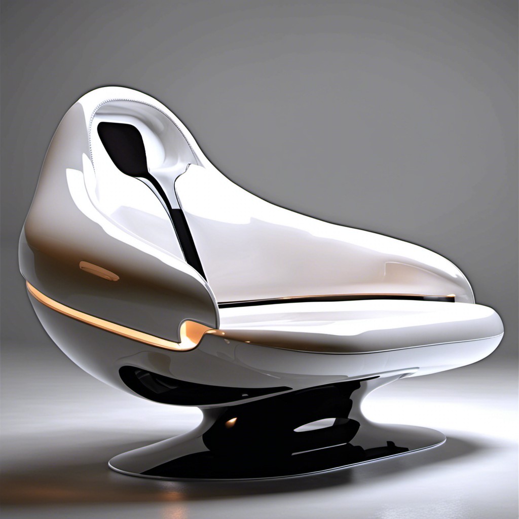 futuristic fiberglass sofa design