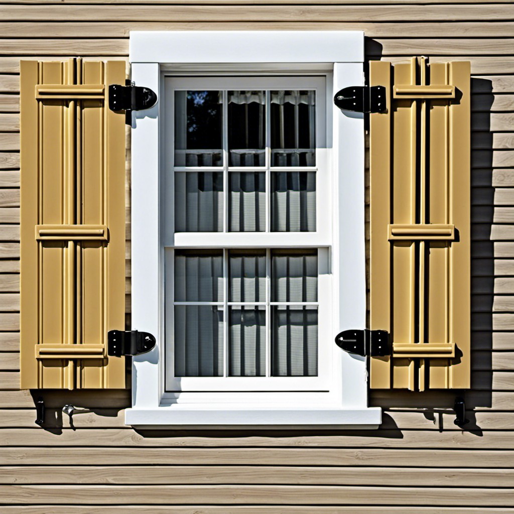 half window shutters