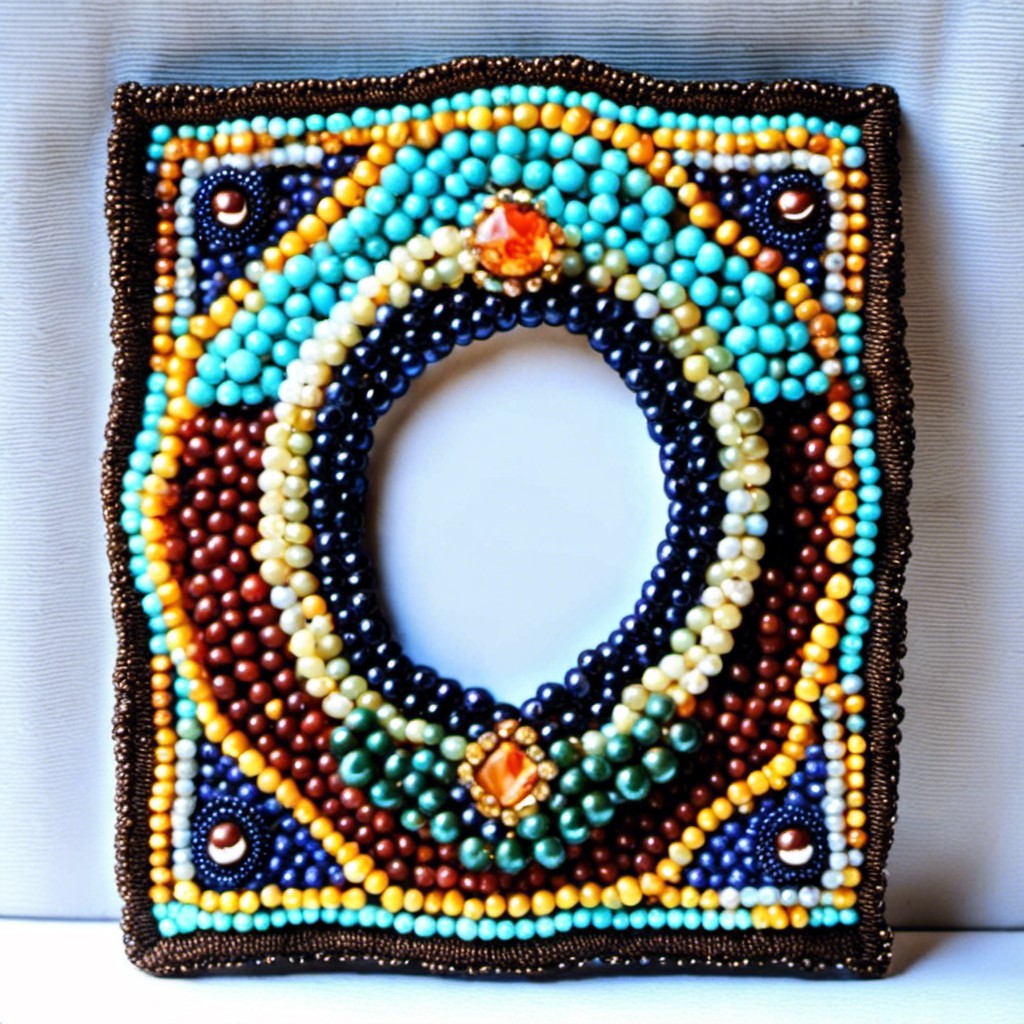 handmade bead art cover