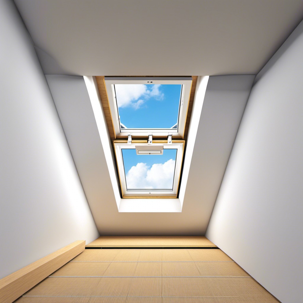 hidden access in a false ceiling