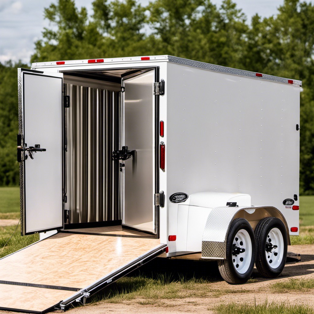 insulated doors for climate control