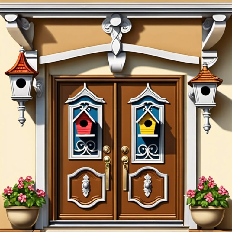 20 Decorative Front Door Cover Ideas Home Entrance Transformations
