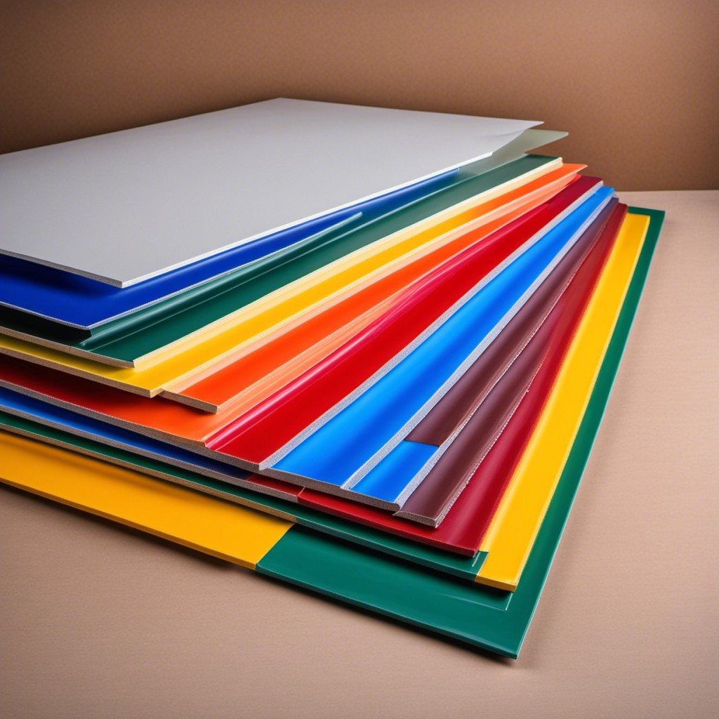painted plastic sheets