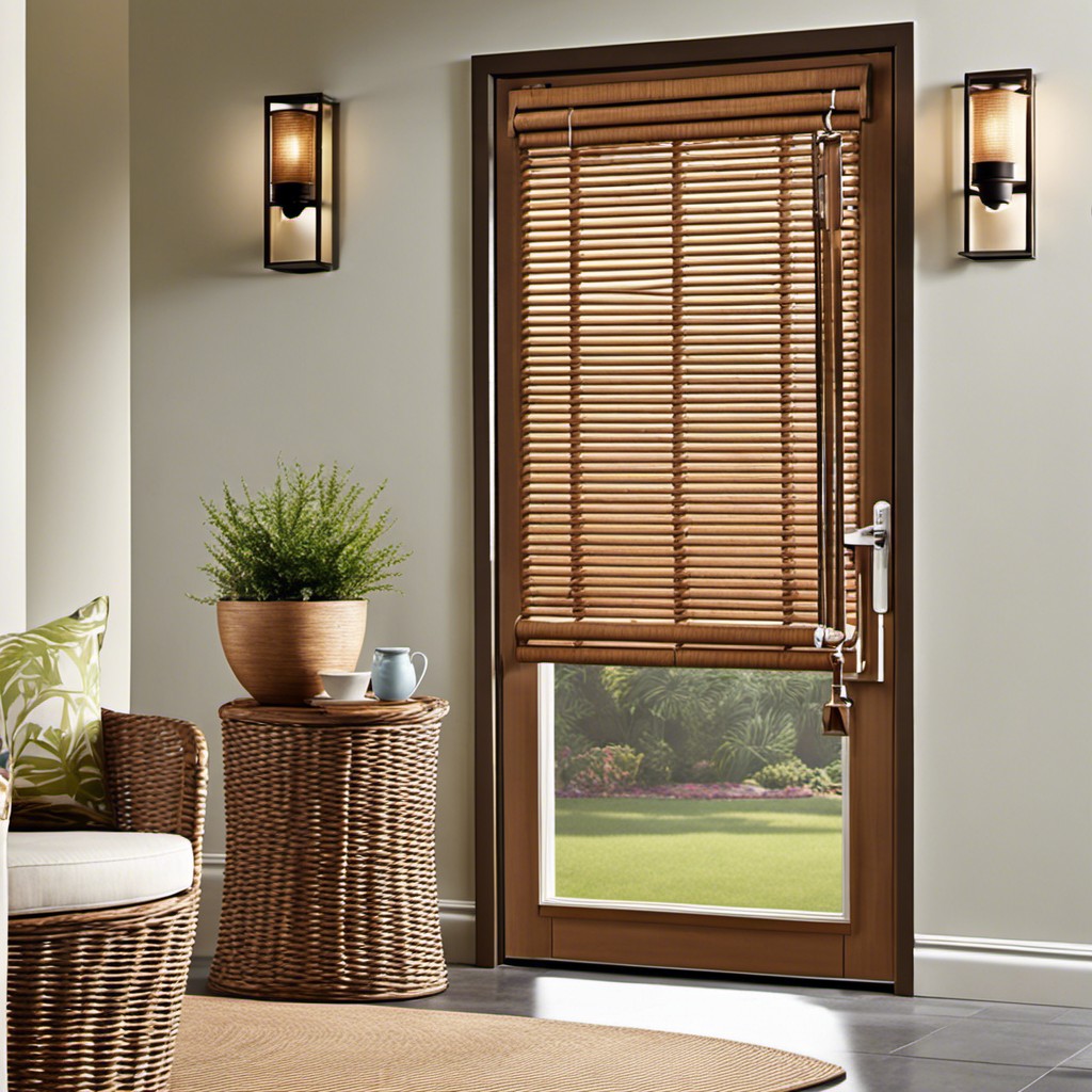 rattan blinds