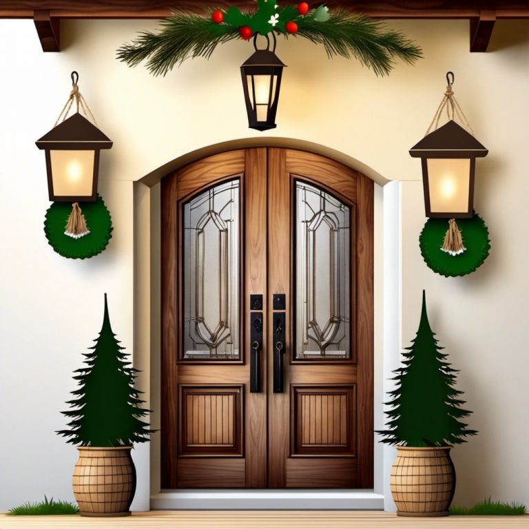 20 Decorative Front Door Cover Ideas Home Entrance Transformations