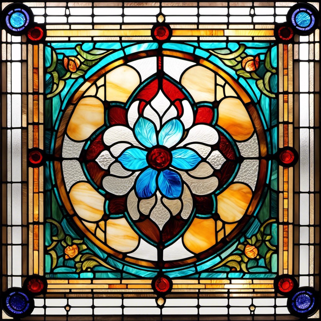 stained glass panel covers