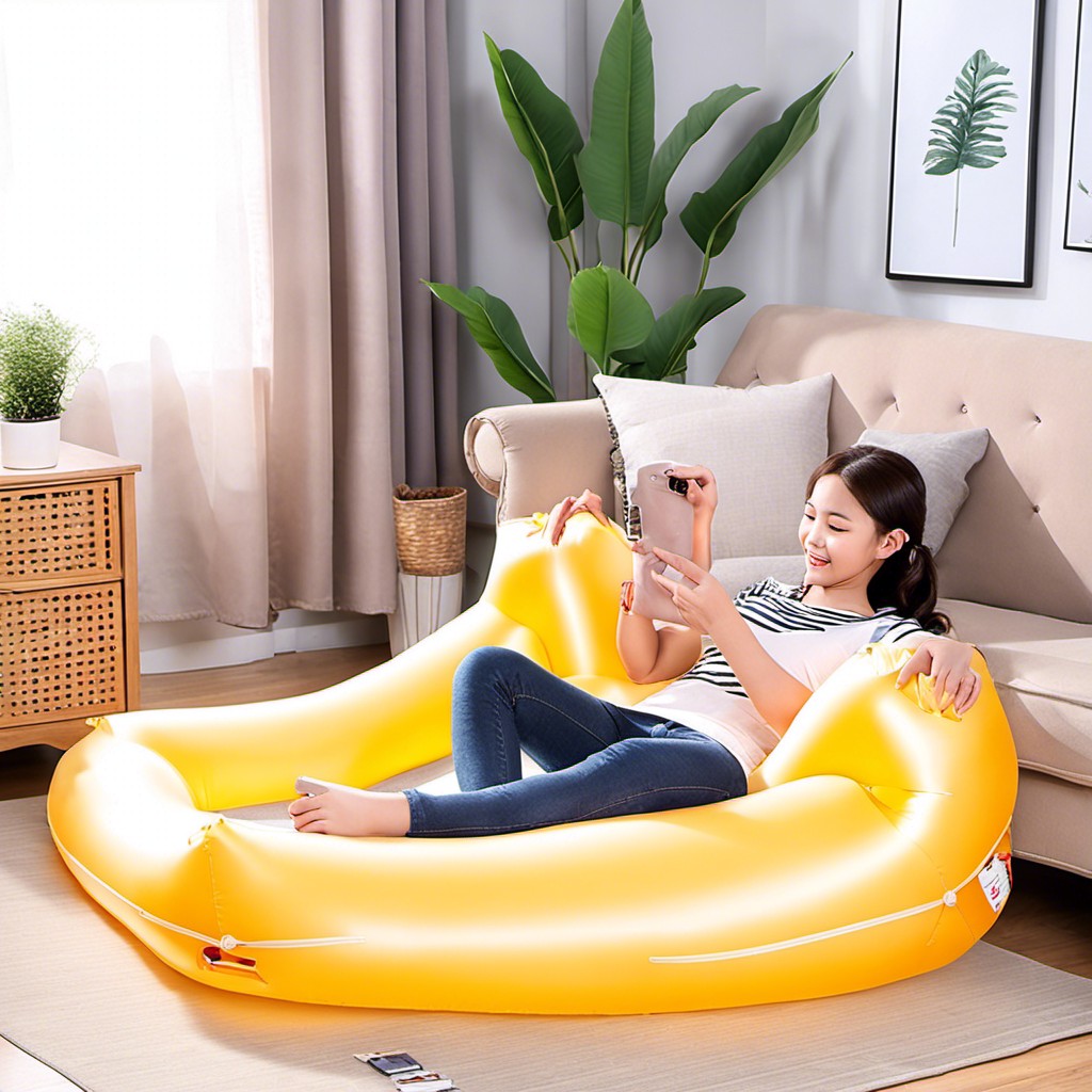 using inflatable sofa savers