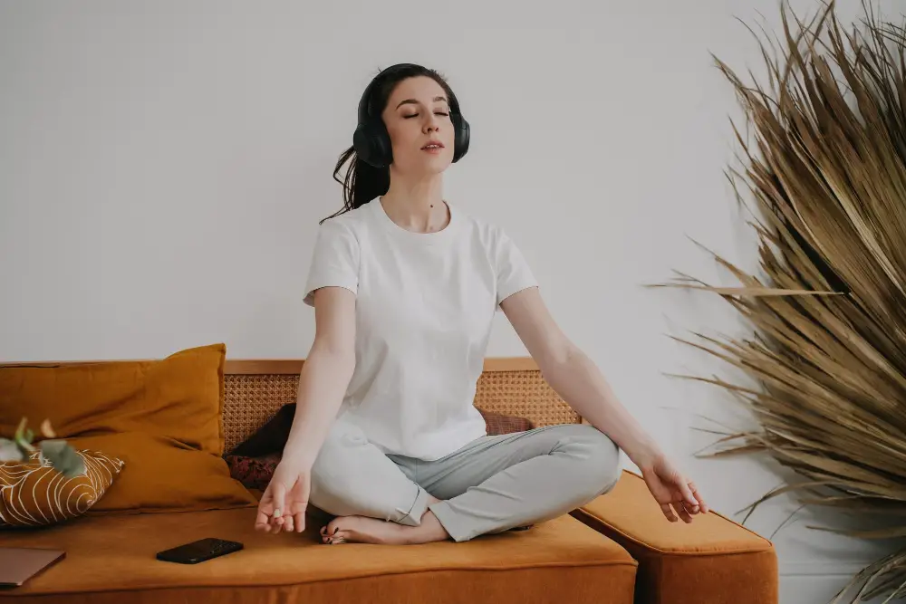 Yoga and Meditation Space Couch