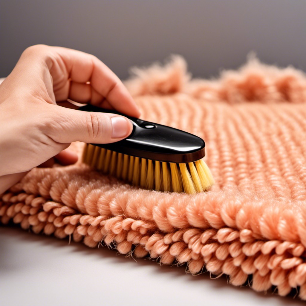 brushing the boucle