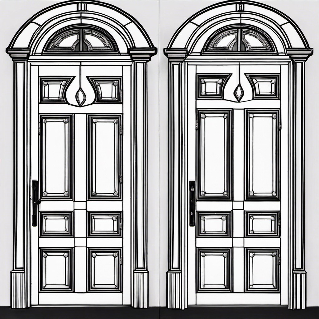 disproportionate panels door