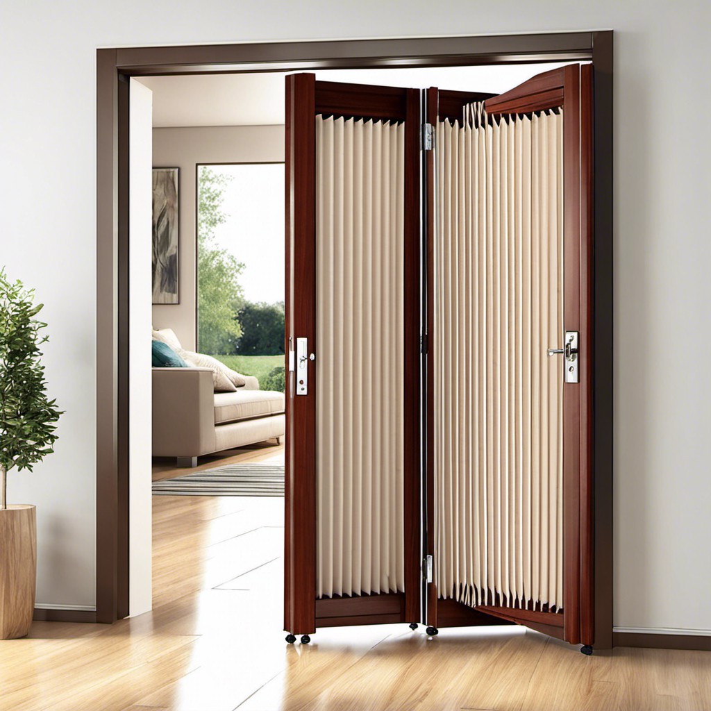 folding accordion style doors