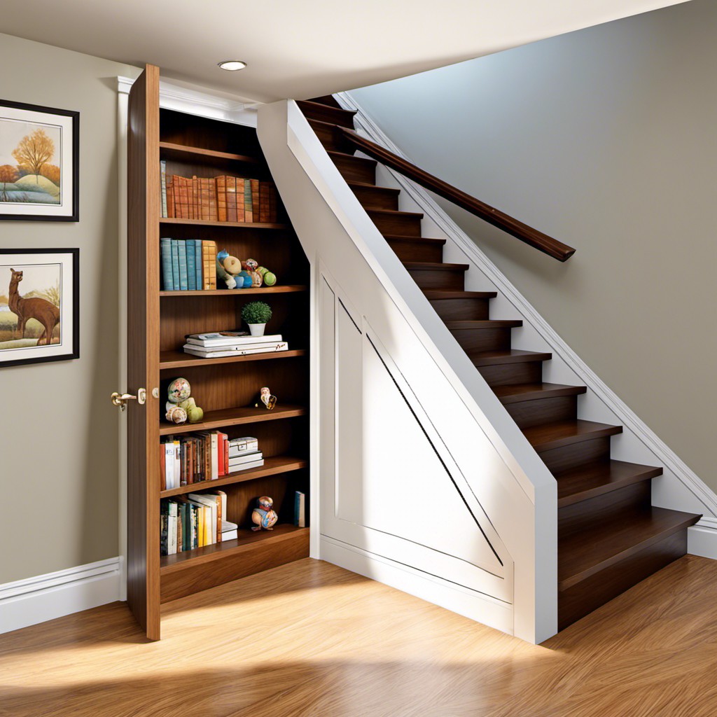 hidden bookshelf door