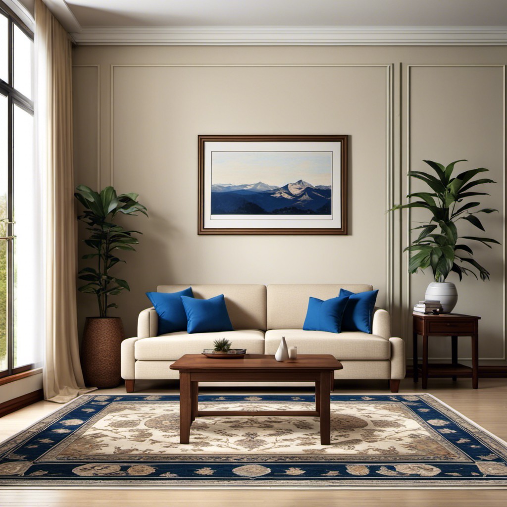 light beige oriental rug