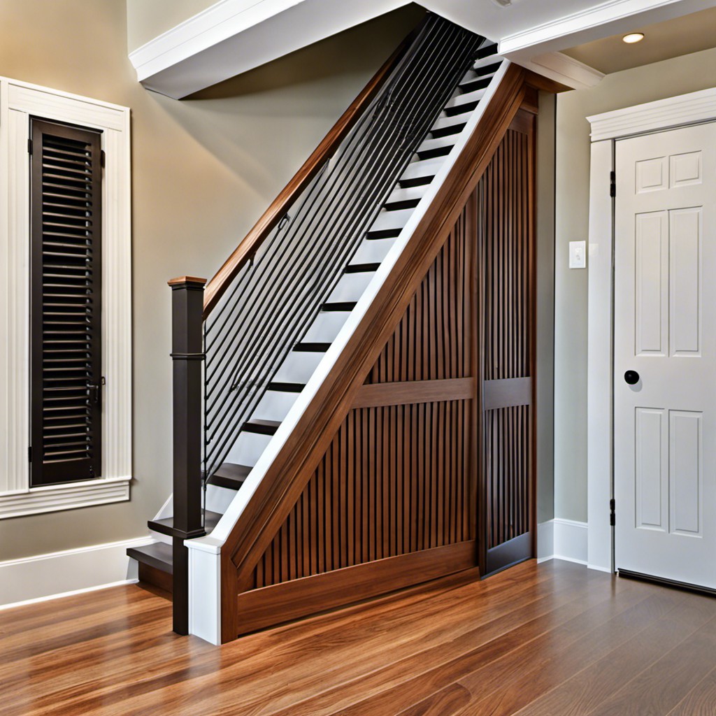 louvered door