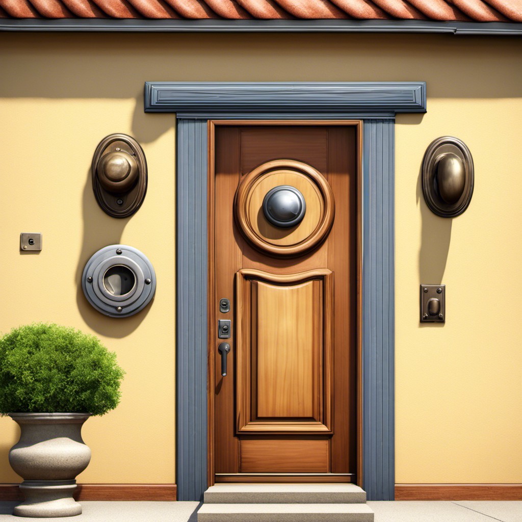 oversized doorknob door