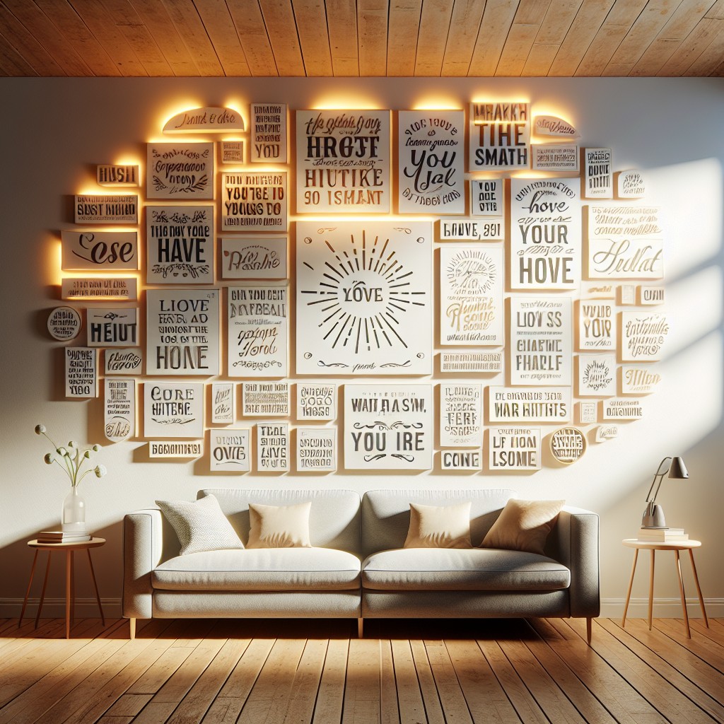 personalized wall quotes for curved wall decor
