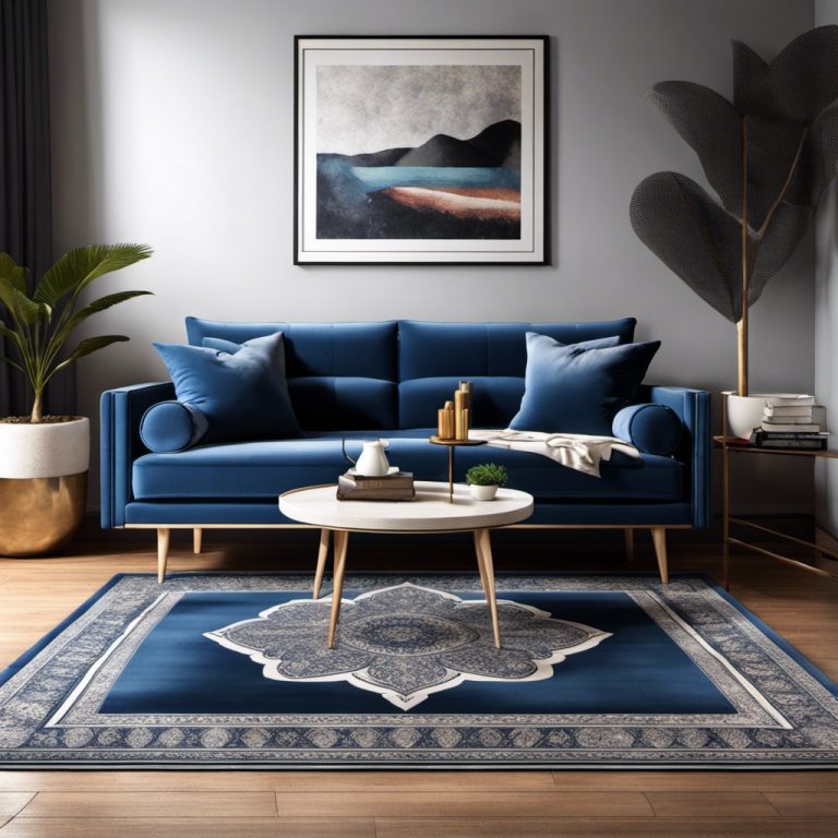 Rugs to Go With Blue Couch Ideas: Solutions For Your Living Room