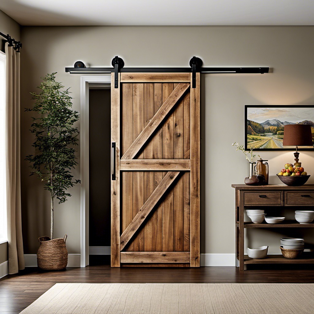 sliding barn door hatch