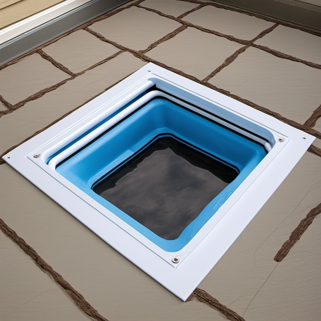 waterproof vinyl access panel