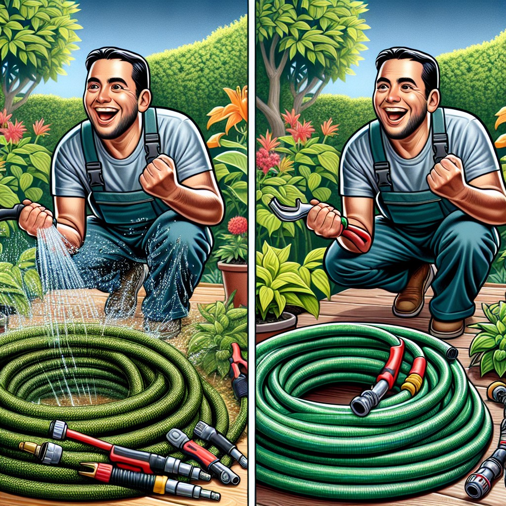 benefits of using a garden hose repair kit