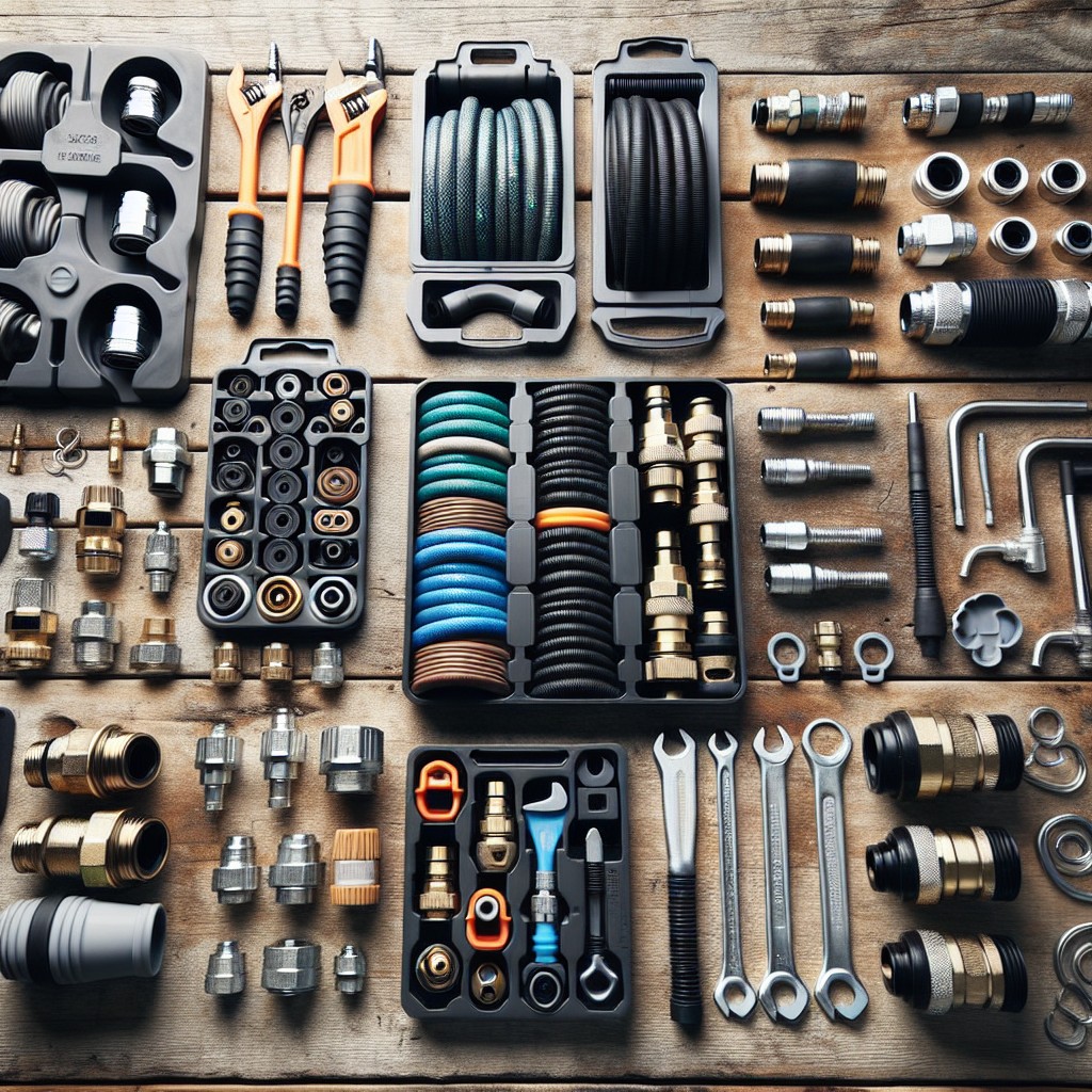 types of garden hose repair kits