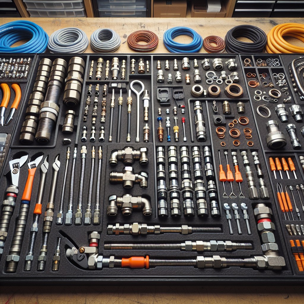 types of hose repair kits