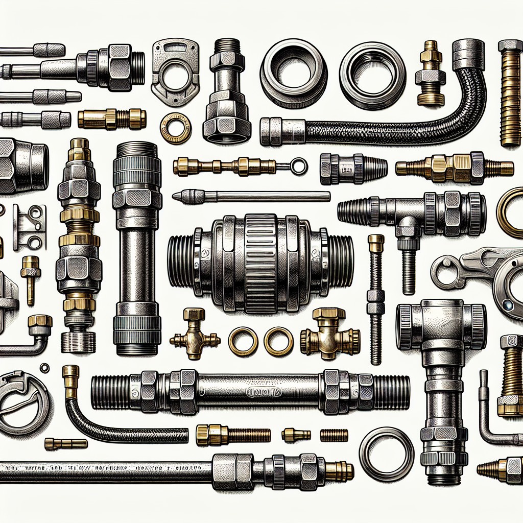 components of a hose repair kit