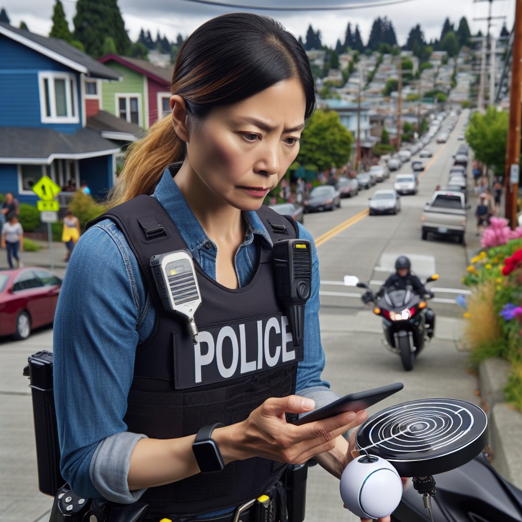 the impact of technology on community policing airtags and the recovery of a burien residents stolen motorcycle