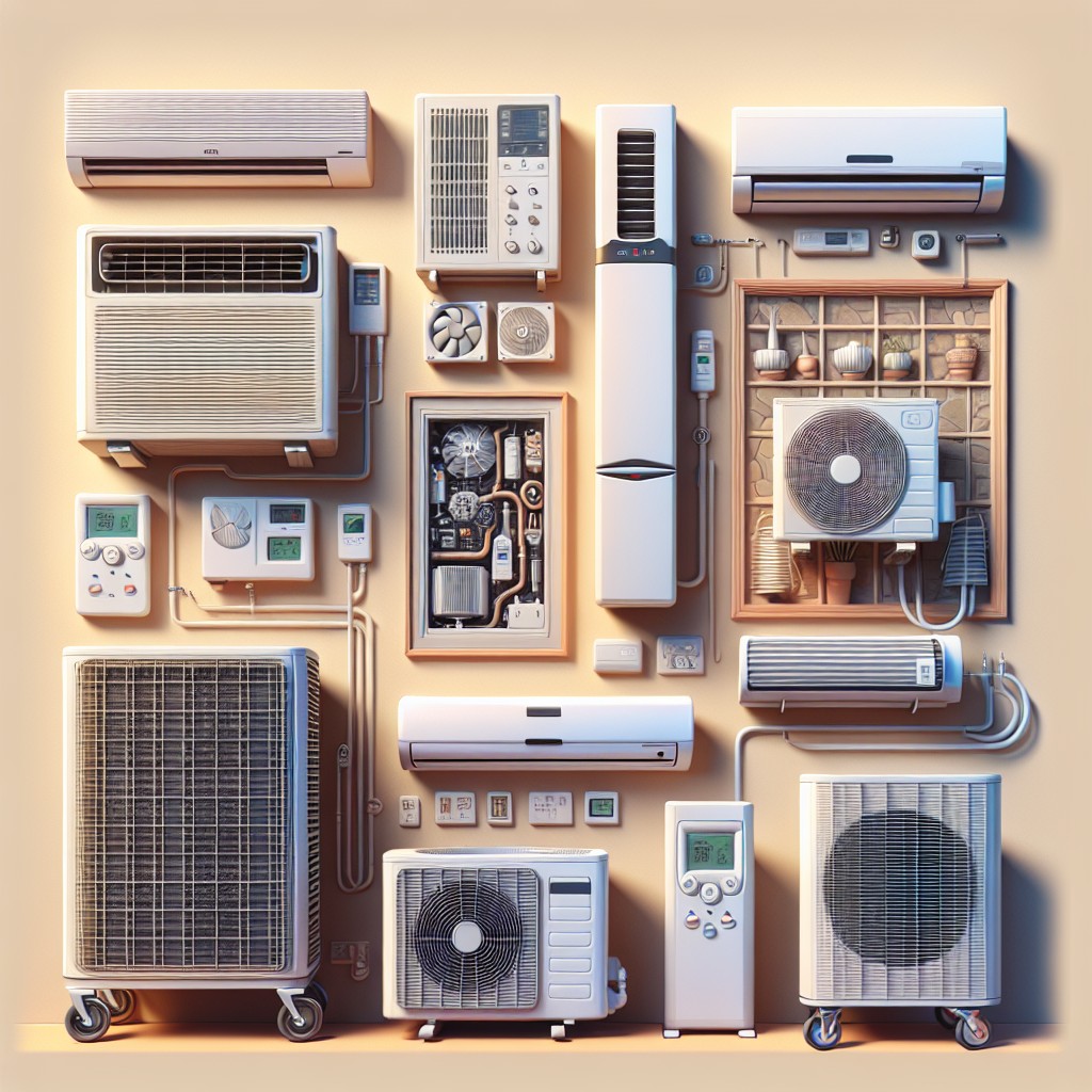 types of air conditioners