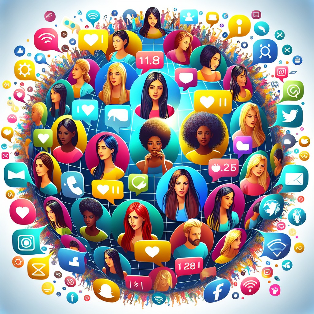 core features of social media girls forum