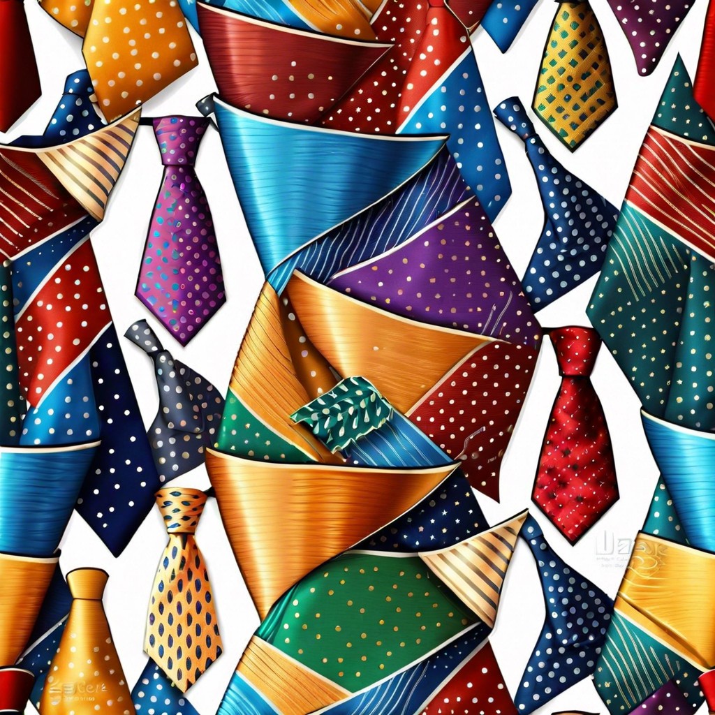 abstract tie design