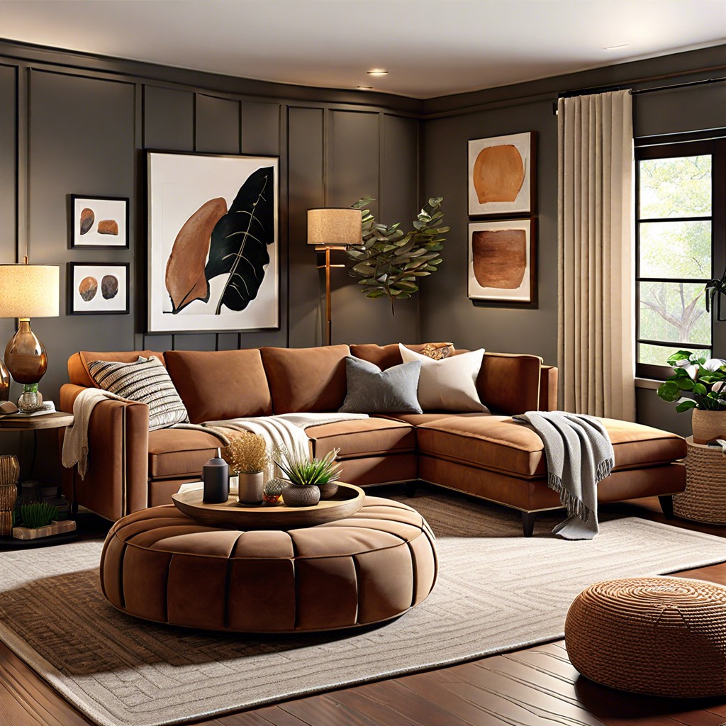 add a suede sectional