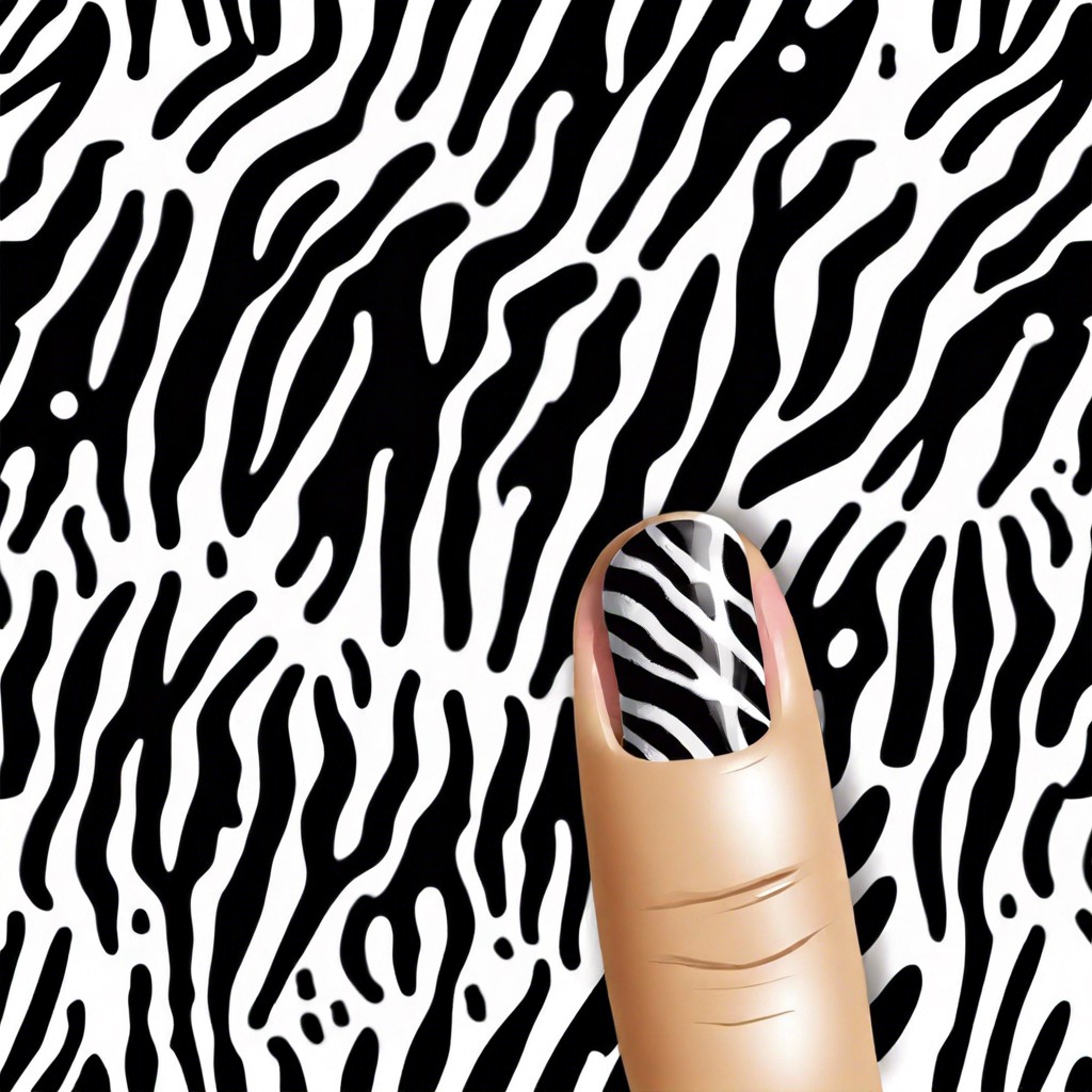 animal prints like zebra or leopard patterns