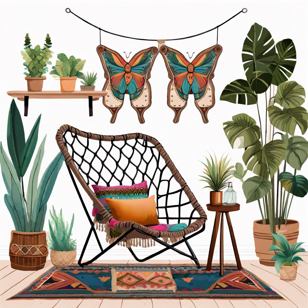 boho butterfly chairs