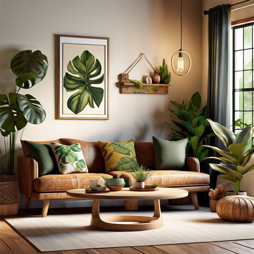 botanical bliss nature inspired print upholstery