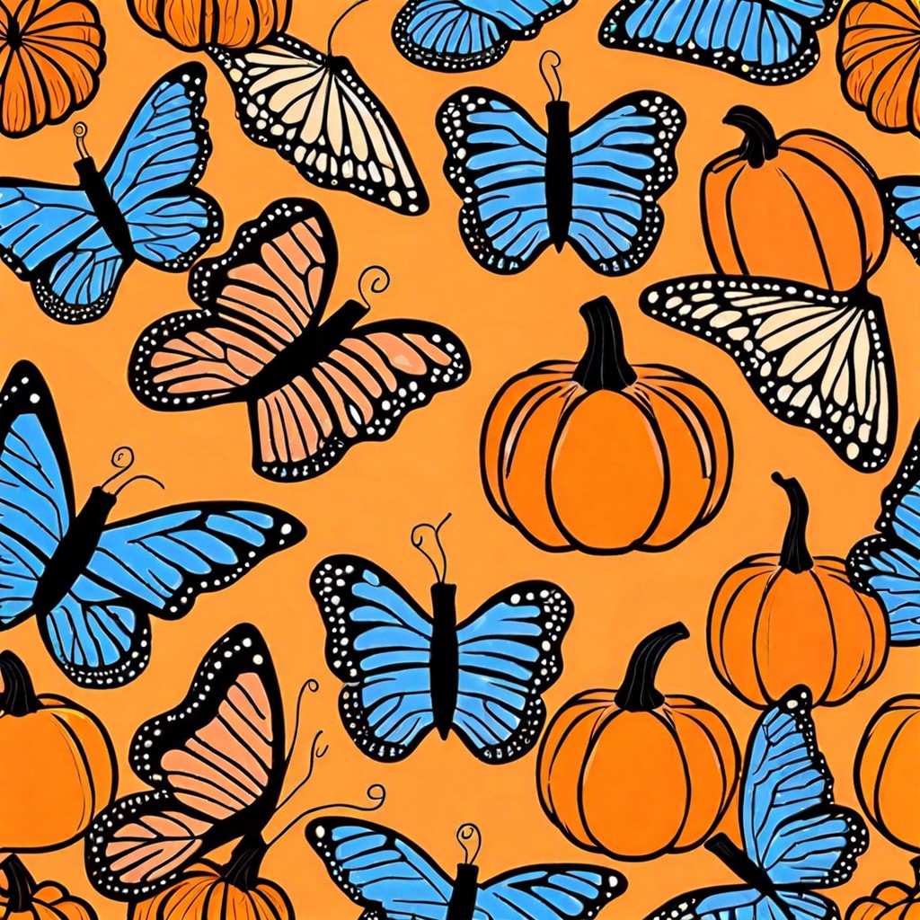 butterfly wing pumpkin