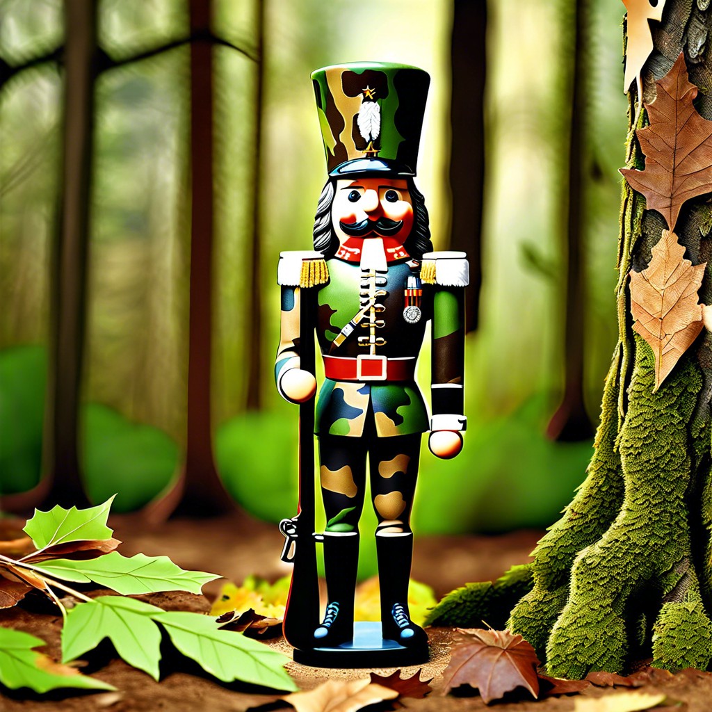 camouflage nutcracker