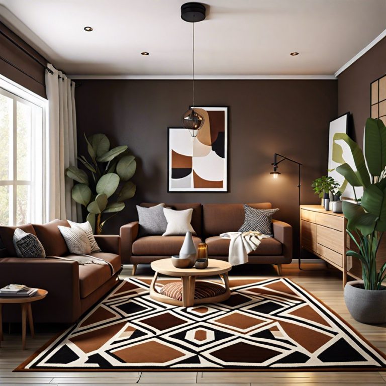 15 Dark Brown Couch Living Room Ideas to Transform Your Space