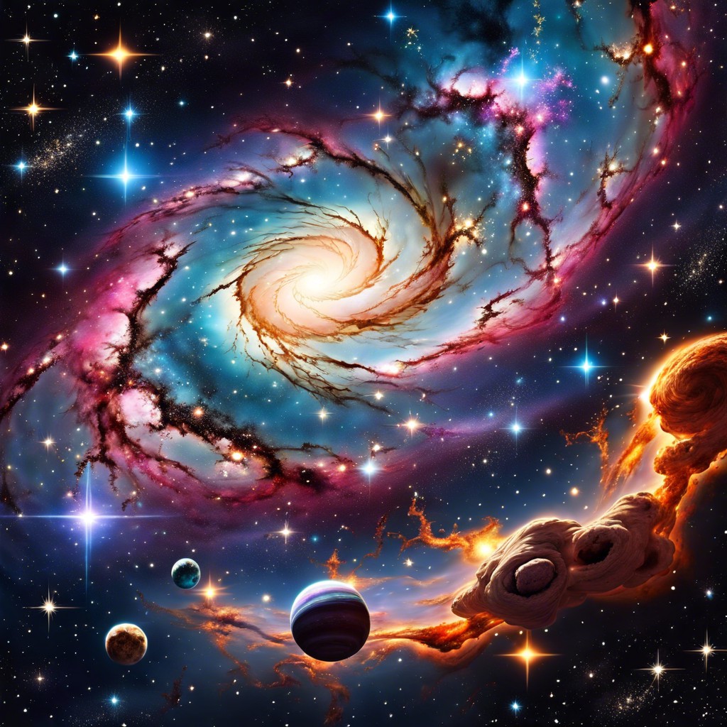 cosmic galaxy exploration