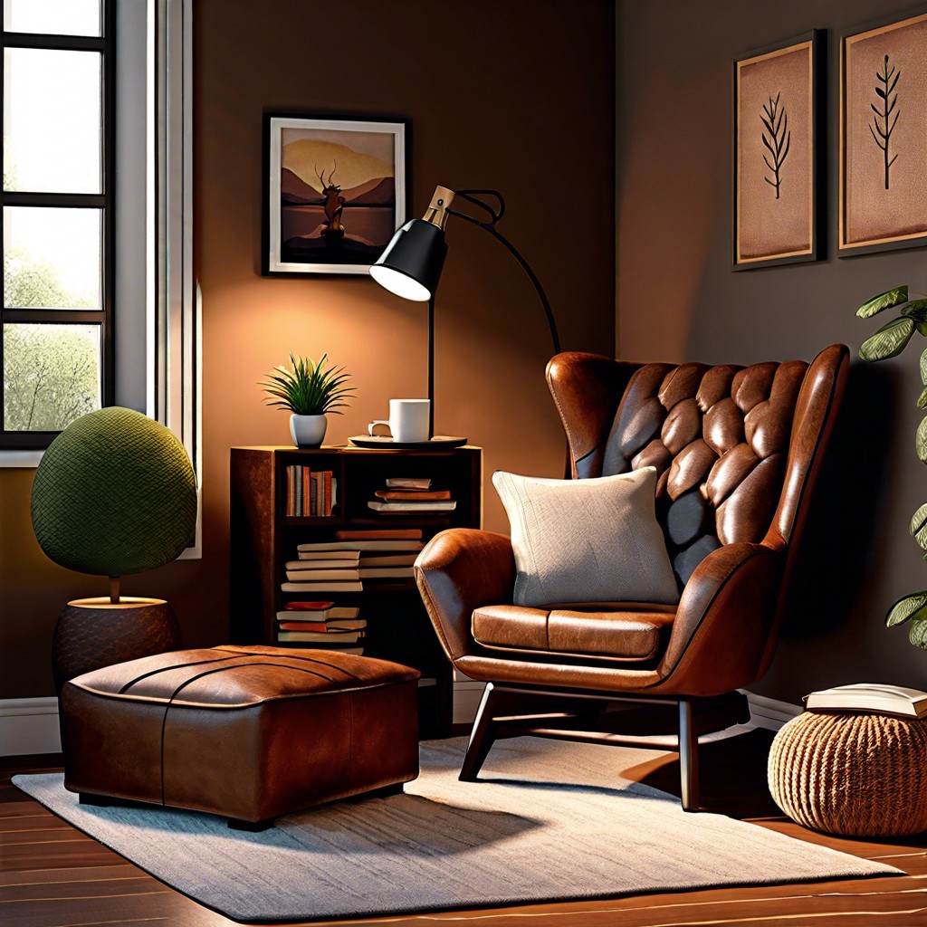 create a cozy reading corner