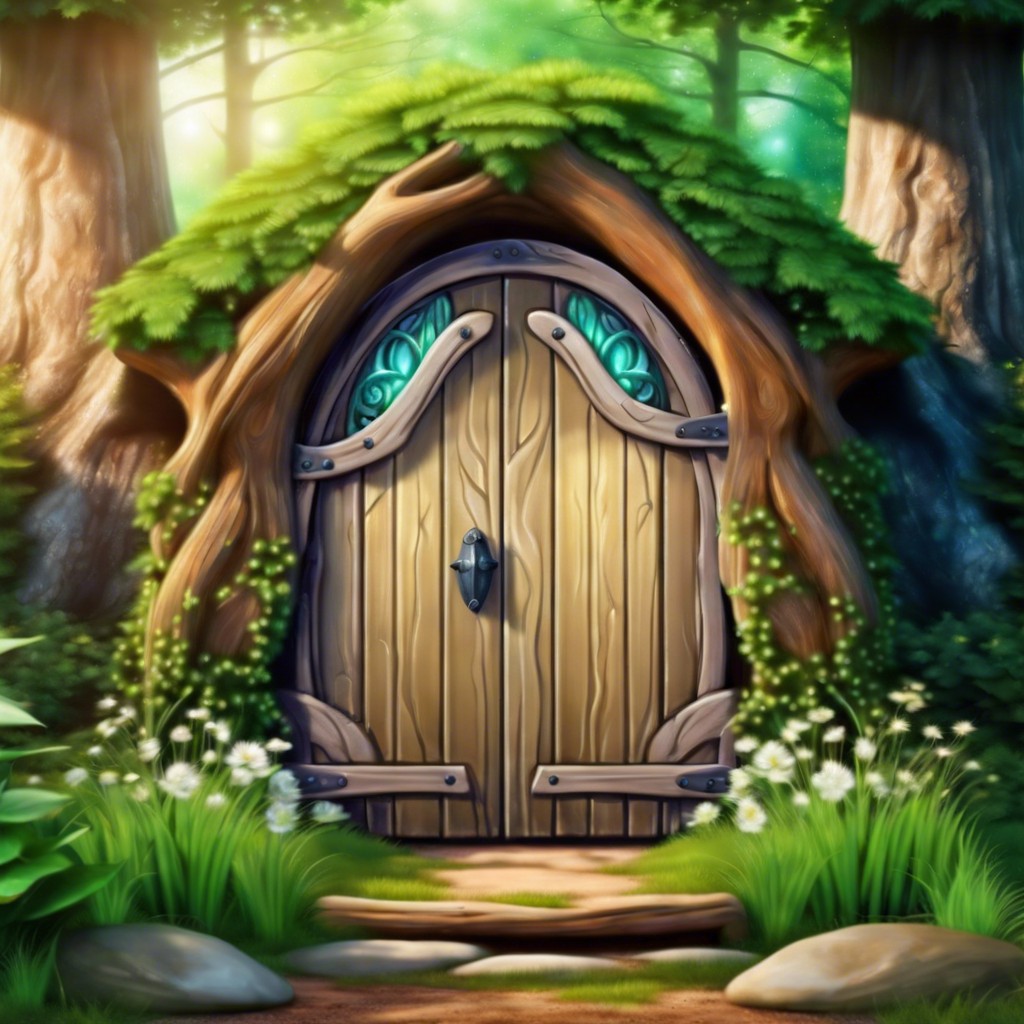 doorway to a fantasy world