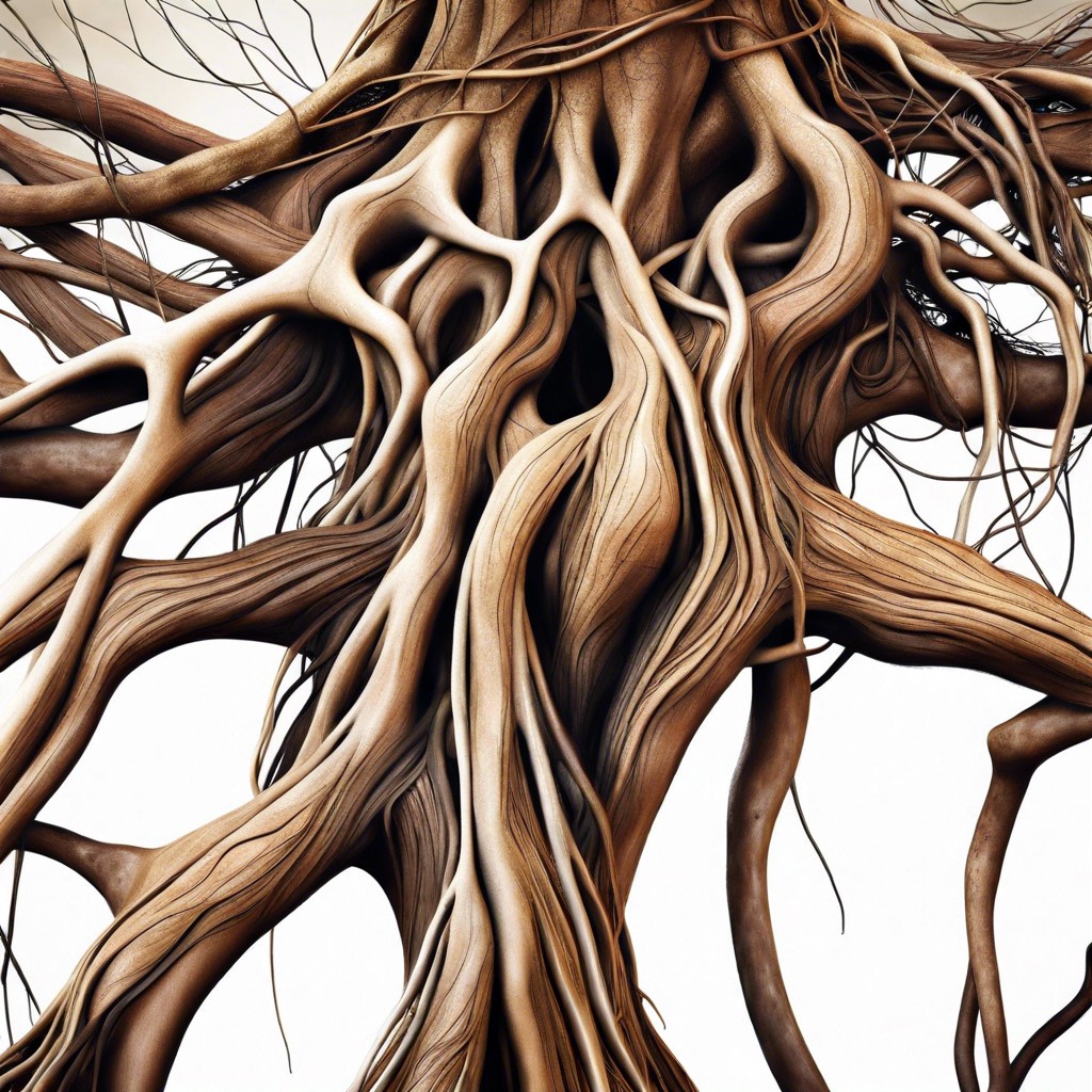 entangled roots